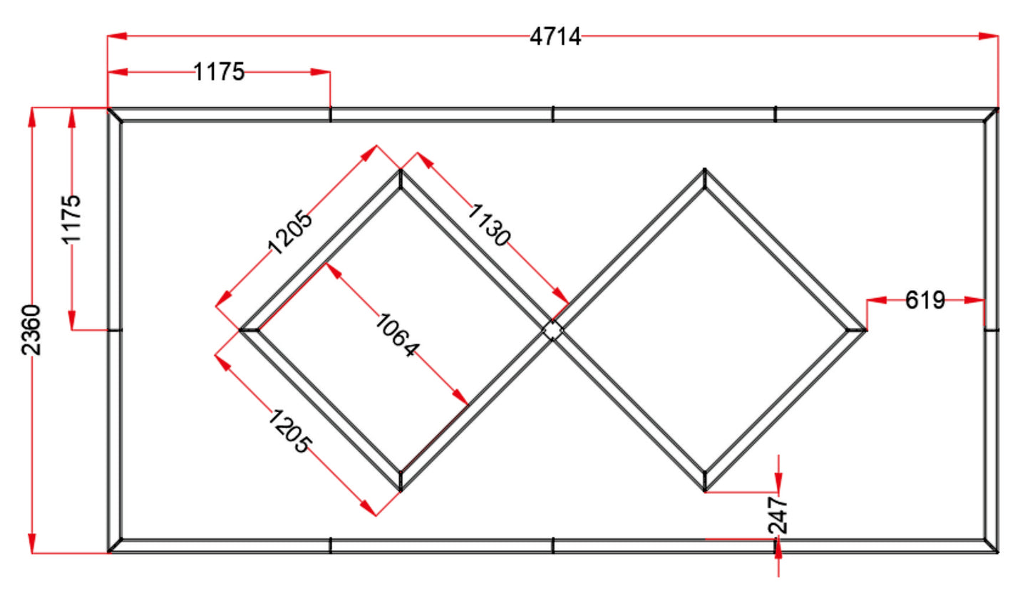 DOUBLE DIAMOND LED SYSTEM V2
